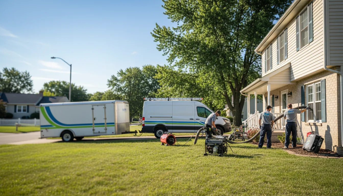 Flooded Basement Restoration And Cleanup With Repair in Western Springs, IL near me